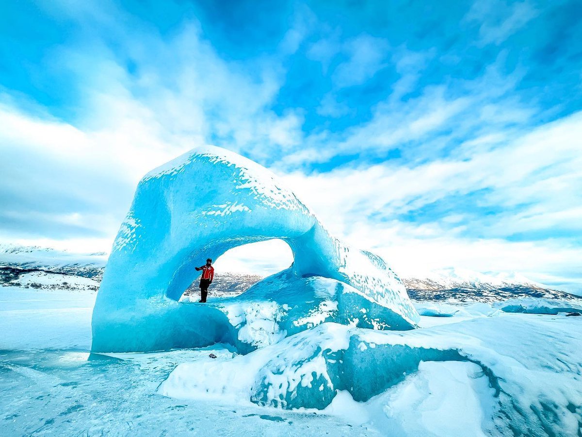 visitmatsu's tweet photo. The ice formations at Knik Glacier change every year and are always a sight to behold. #YahooMatSu 📷by IG user afinchkid https://t.co/aHSJhvozRO