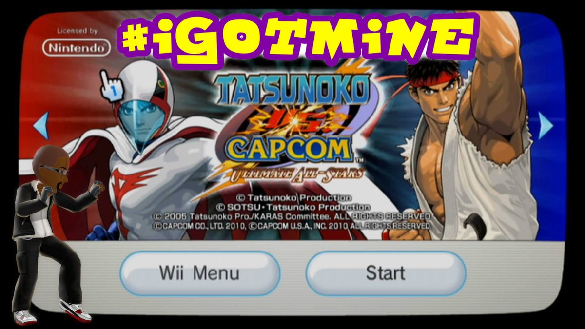JayFlemming's tweet photo. Tatsunoko Vs Capcom won the Poll so tonight at 6pm EST on YouTube and Twitch we'll be jumping in this one. Chat will be open.
#iGOTMINE #winginitgaming #letsdothislive #tatsunokovscapcom #nintendo #wii https://t.co/itzkauFxkt