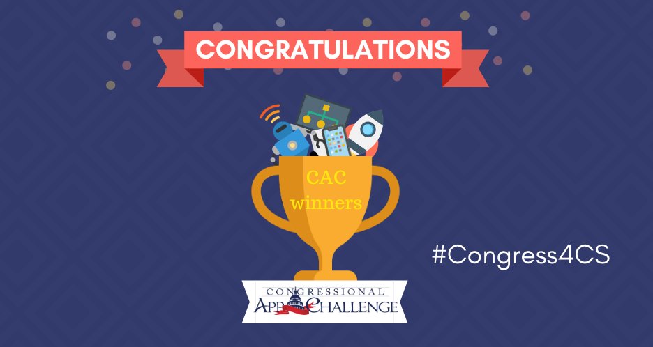 I’m excited to announce Jiaming Zhang and Jesse He have won the 2022 #CongressionalAppChallenge! 

Their well-designed app, “Leap Toward Safety,” is a creative way to help younger students prepare for earthquakes and natural disasters.

Congratulations and well done! #Congress4CS