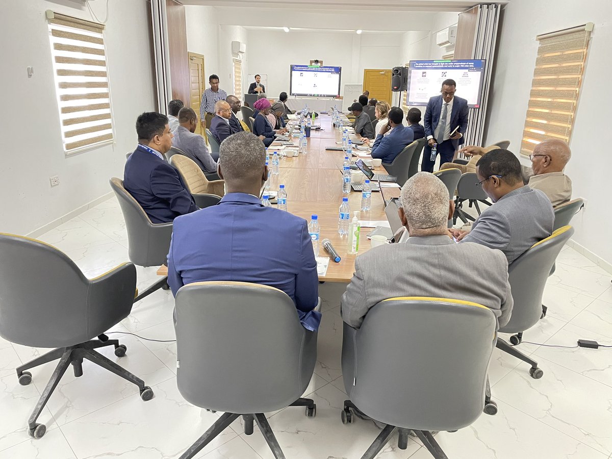 ScrpSomalia's tweet photo. @ScrpSomalia held technical consultations today with government MDAs and partners to finalize Somalia's Food Security Crisis Preparedness Plan (FSCPP). The #FSCPP is a national plan aimed at mitigating the effects of the country's acute food insecurity. https://t.co/peQ6GZbuN7