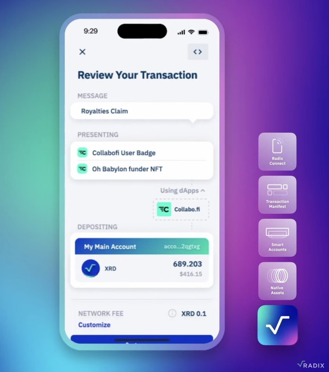 If users don't know what they are signing, how can they ever be confident using #DeFi or #Web3? 

This is why the transaction manifest is just one of many features that makes #Radix ready for mainstream. Just look at it. $XRD