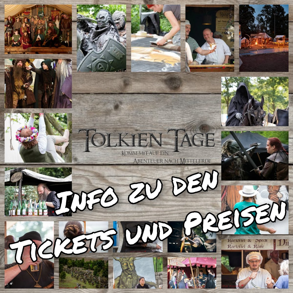 tolkien_ndrh's tweet photo. Wir kalkulieren immer sehr knapp  um eine Kulturveranstaltung für jeden Geldbeutel bieten zu können. Damit wir in diesem Jahr aber kostendeckend arbeiten können müssen wir die Preise für die Tageskarten um 2€ erhöhen.

Die ermäßigten Karten bleiben im Preis stabil. https://t.co/XIu2mzod9d
