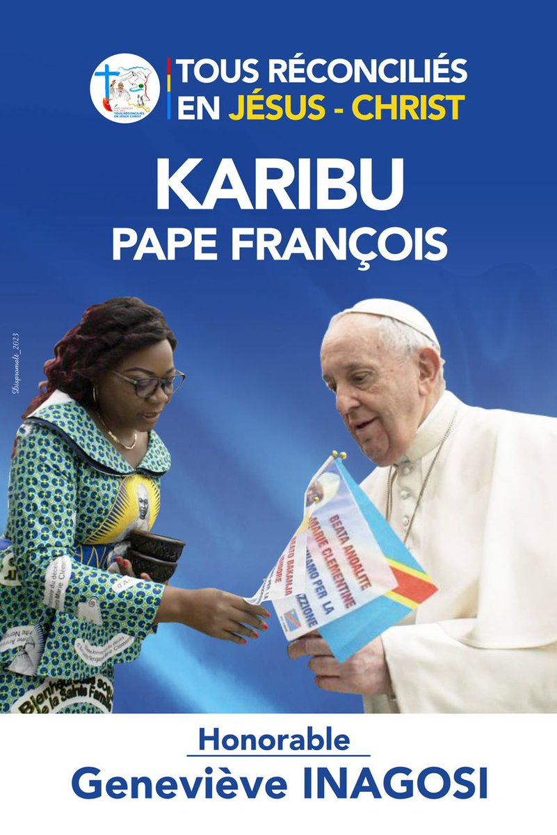 Toutes et tous mobilisés pour accueillir la Pasteur de l'Eglise universelle.
Bienvenue...Karibu...Boyei bolamu...Djilua jilenga...Ngizulu ambote
<a href="/Pontifex_es/">Papa León XIV</a> <a href="/vaticannews_fr/">Vatican News</a>
