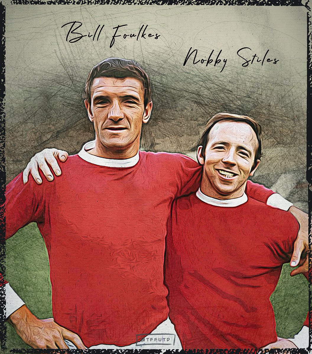 UtdArts1's tweet photo. 2 true United LEGENDS, the great Bill Foulkes and Nobby Stiles, both of whom were instrumental to every bit of success we enjoyed in the 50โs and 60โs ๐ดโช๏ธโซ๏ธ
#MUFC #BillFoulkes #NobbyStiles https://t.co/MXIGpOZ6xu