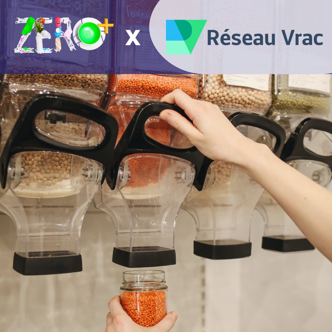 ZERO+ est heureux d’annoncer un nouveau partenariat avec l’association <a href="/ReseauVrac/">Réseau Vrac et Réemploi</a>🤩

Réseau Vrac est l’unique organisation professionnelle dédiée à la démocratisation du vrac en France dans le monde. ♻️

#zeroplus2023 #reseauvrac #vrac # #consommervrac #antigaspi #zerodechet