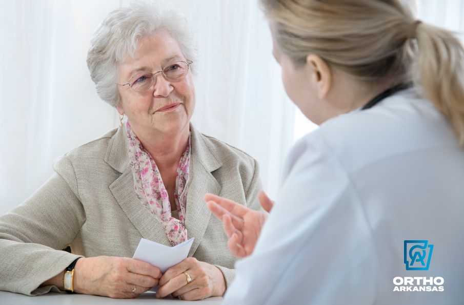 Effective communication is crucial to OrthoCare.

At #OrthoArkansas, we believe in the power of open and honest communication to ensure the best outcomes.

Reach out to your healthcare provider with your concerns – it could make all the difference in your journey to wellness.