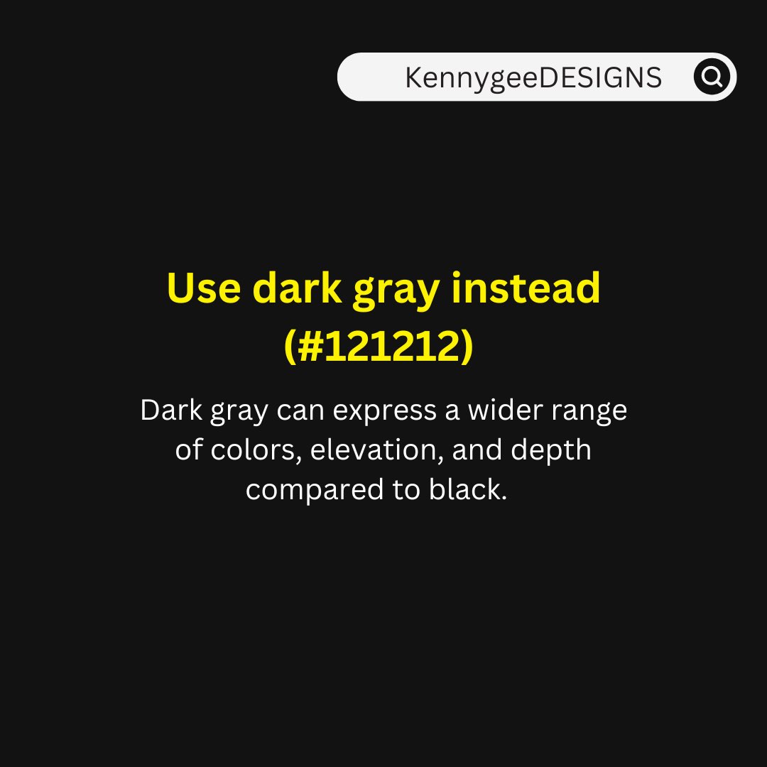 Gbemis0laaa's tweet photo. Designing a dark theme UI? See these 

 #uxdesign #uideveloper #web #javascript #reactis #javascriptdeveloper #ui #ux #webdevelopment #github #fullstackdev #fullstackwebdeveloper #developers #webdeveloper #programmer #techlifestyle #softwareengineer #softwaredeveleloper https://t.co/aMlj9dKnRd