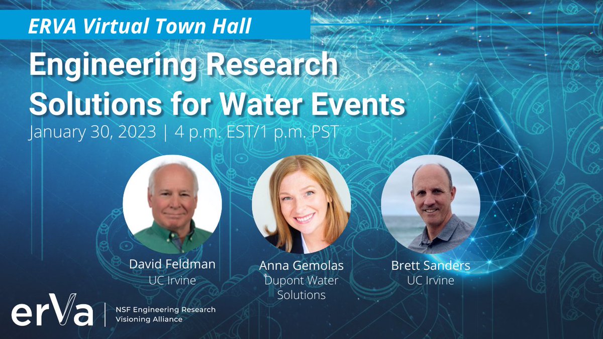 ERVAcommunity's tweet photo. Recent rainfall in California caused floods and damage to communities. Regrettably, this water was not captured to mitigate the state's chronic droughts. Join this town hall on engineering solutions to capitalize on future rainfalls. Register now! https://t.co/gQ6v9WrXCe https://t.co/DQPycy2GJe