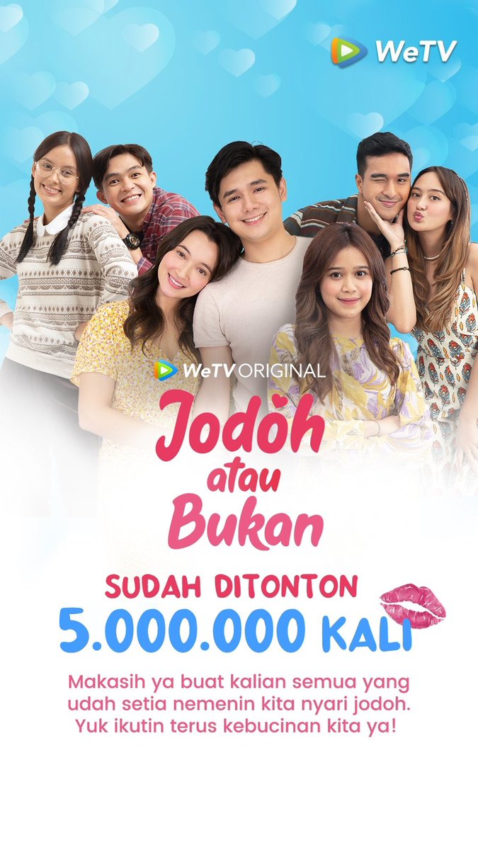 KVinLeonardo's tweet photo. Puji Tuhan series aku yg ini juga banyak di tonton di platform WeTv…!!
Thanks God for amazing year✨ 
Udah nonton blm di WeTV? https://t.co/qIkDMUm0S2