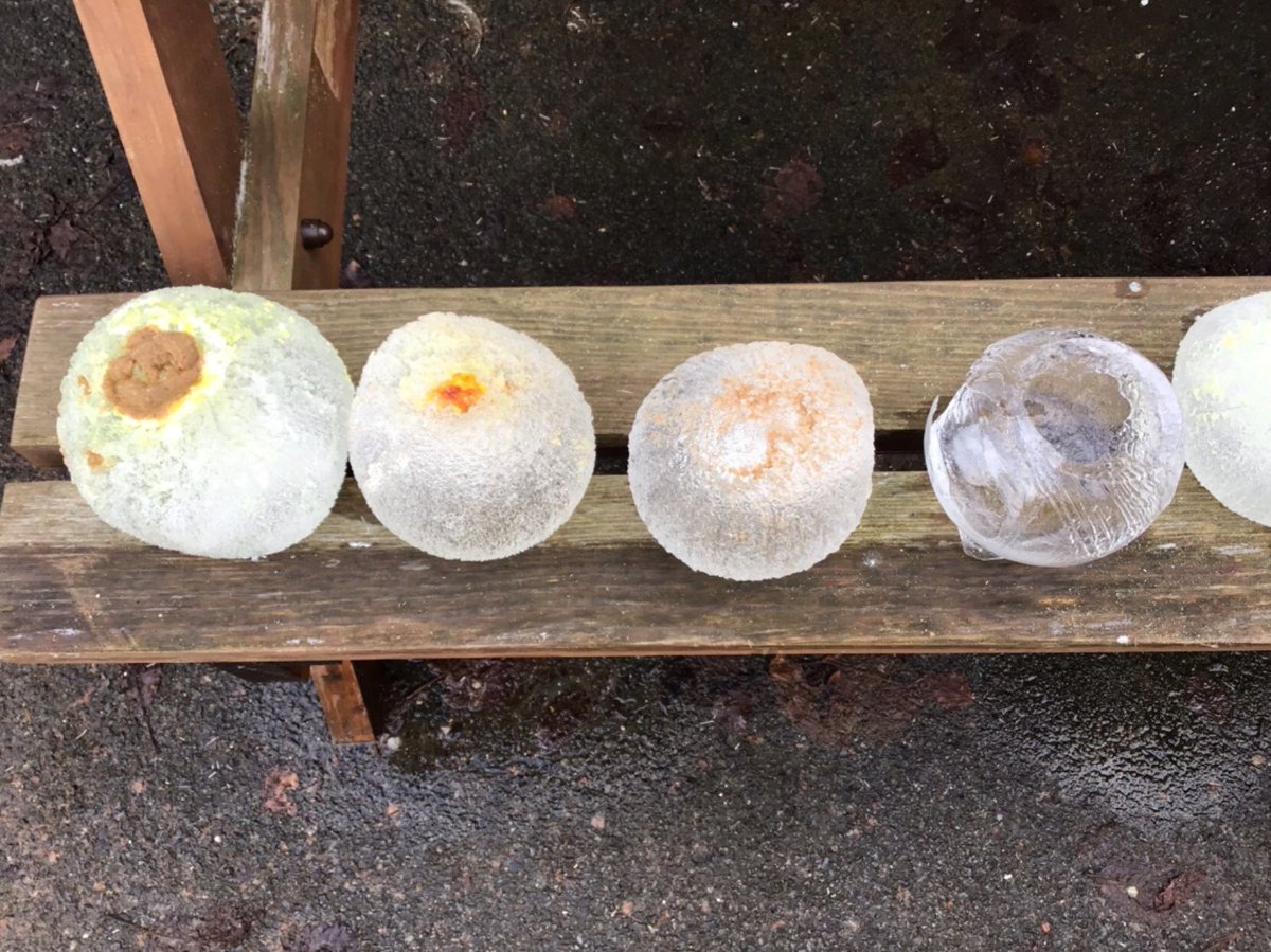 StAnnesKnowsley's tweet photo. Upper Key Stage Two learned about chemical reactions, reversible and irreversible changes through their investigation with ice balloons. #SacpskScience #IceBalloon https://t.co/wVyv1bEcDu