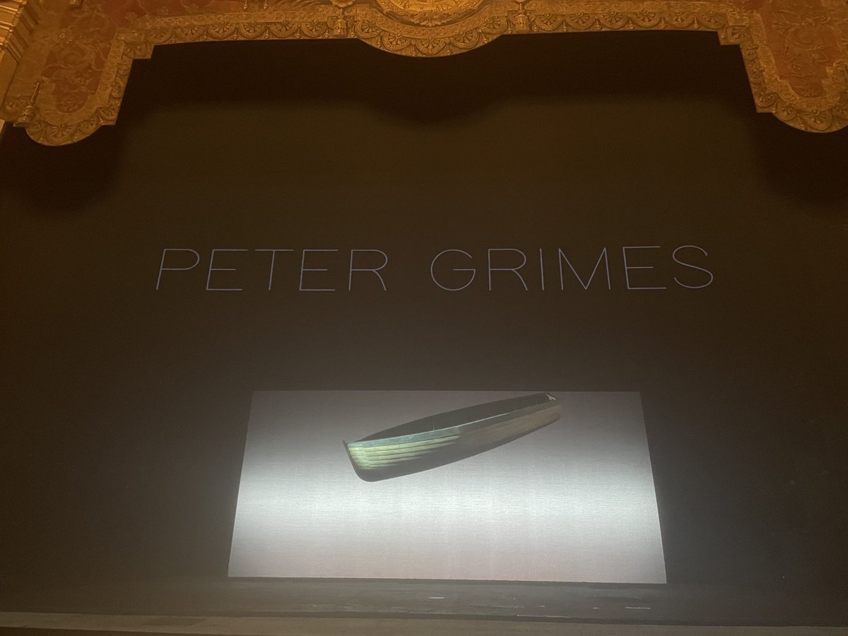 cyrine's tweet image. #petergrimes #premiere #opera #garnier #paris #operanight 🖤