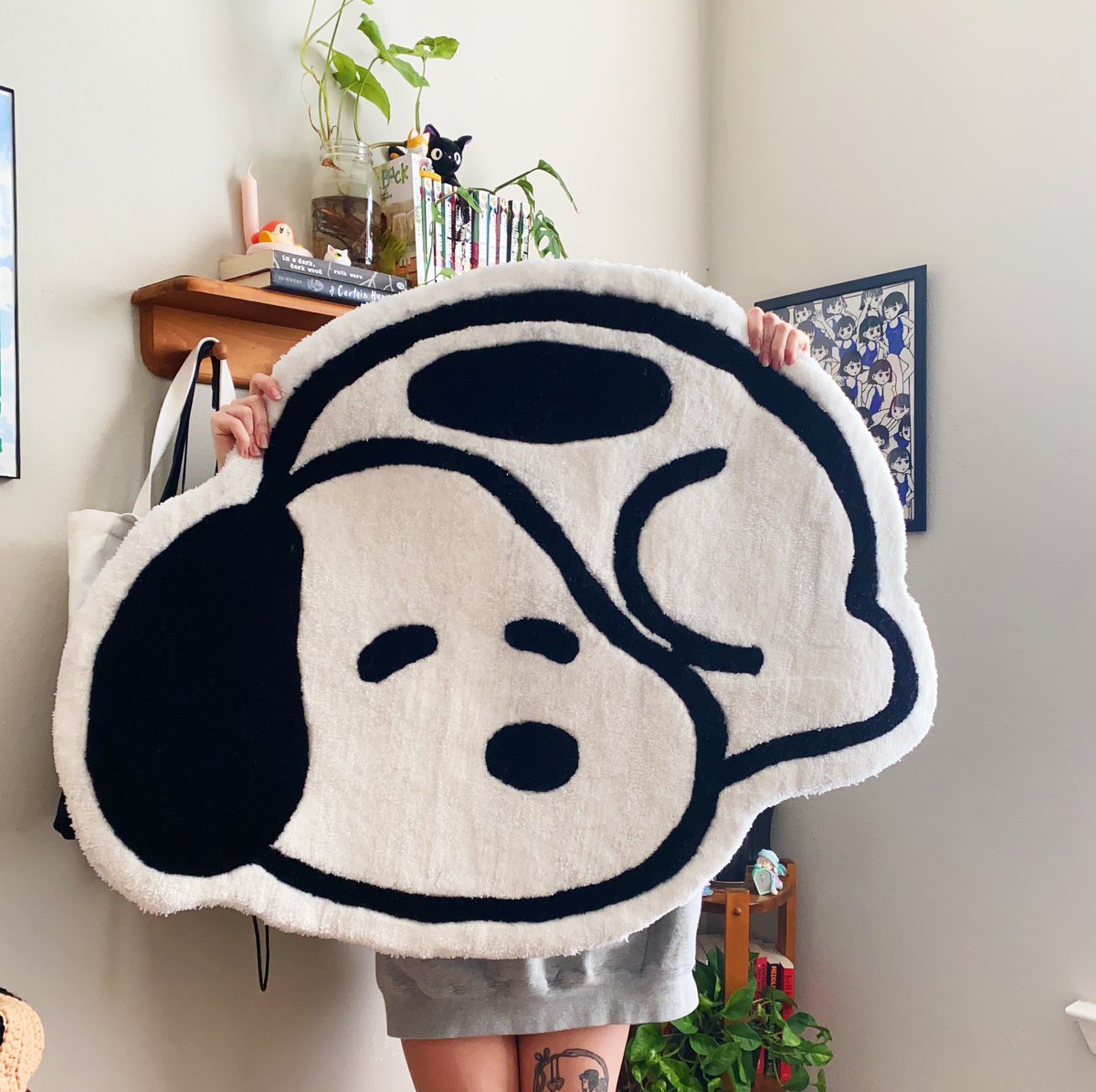 saturn_glow's tweet photo. 40” x 30” large baby Snoopy rug 🐶 https://t.co/NdlFIuXhhC