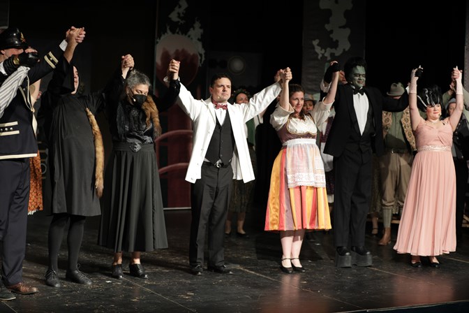 The show will go on! The Staff, Alumni, and Parent performance of Young Frankenstein will proceed as planned for 7:30 p.m., with road conditions expected to be improved by this evening. Visit hsc.on.ca/VFC for tickets.