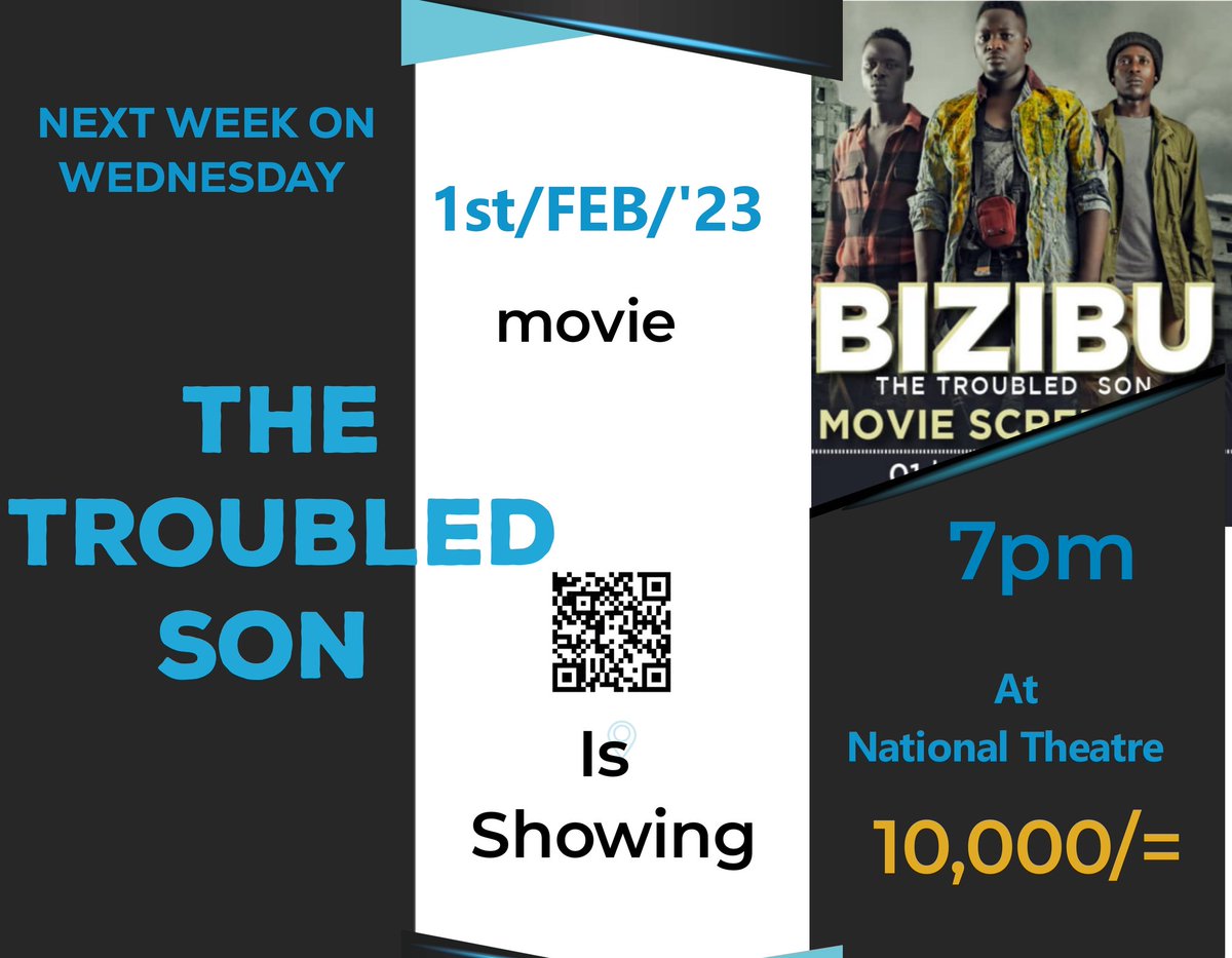 UgandaNight's tweet photo. This Wednesday,don't miss out .
#filmwatch @TMZPodcast256 @DagsPk @UgUFMI @HubSautiplus @DCM_cinema_news https://t.co/t2Ry6OcMQ8
