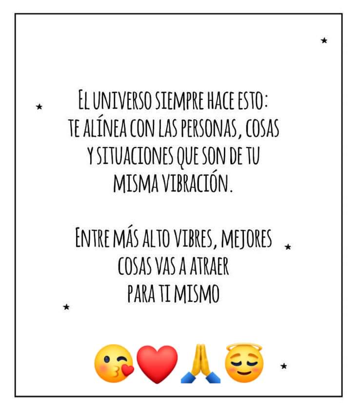 CharlasEstrella's tweet photo. Ya sabes lo que quieres atraer??? 
Excelente día Estrenautas, a vibrar muy alto! ✨☺️👍🏼 https://t.co/5eCgGKMbEi