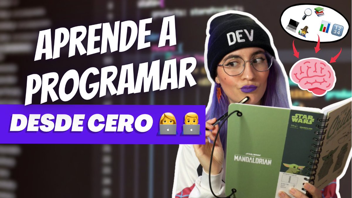 miriamgonp's tweet photo. 🚀 ¡Aprende a programar desde cero con mi último video en mi canal de YouTube!  

💻 Descubre los conceptos básicos.
📚 opciones de aprendizaje.
⚙️ Recursos para mejorar.

¡Mira el video  👀 y déjame tu opinión en comentarios! 💬

👉 https://t.co/XZZ0kUab57 https://t.co/mo4jCAUIpu