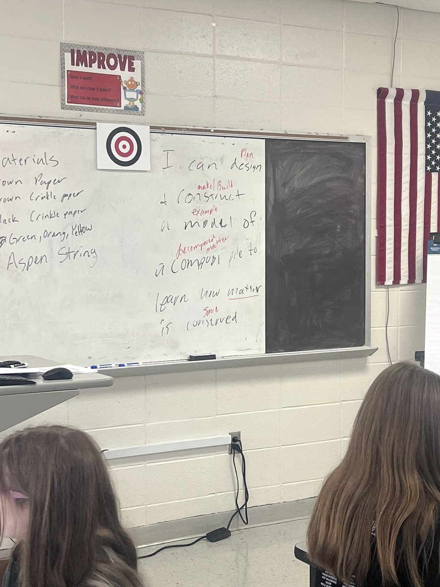 AshleyGableEDU's tweet image. Ss are collaborating as they go through the EDP in their study of composting! The learning target is broken down and visible to drive instruction! @Winshearer1 @jesse_hooks @cardwelldalisha @TCBOE @TCBOE_CMS