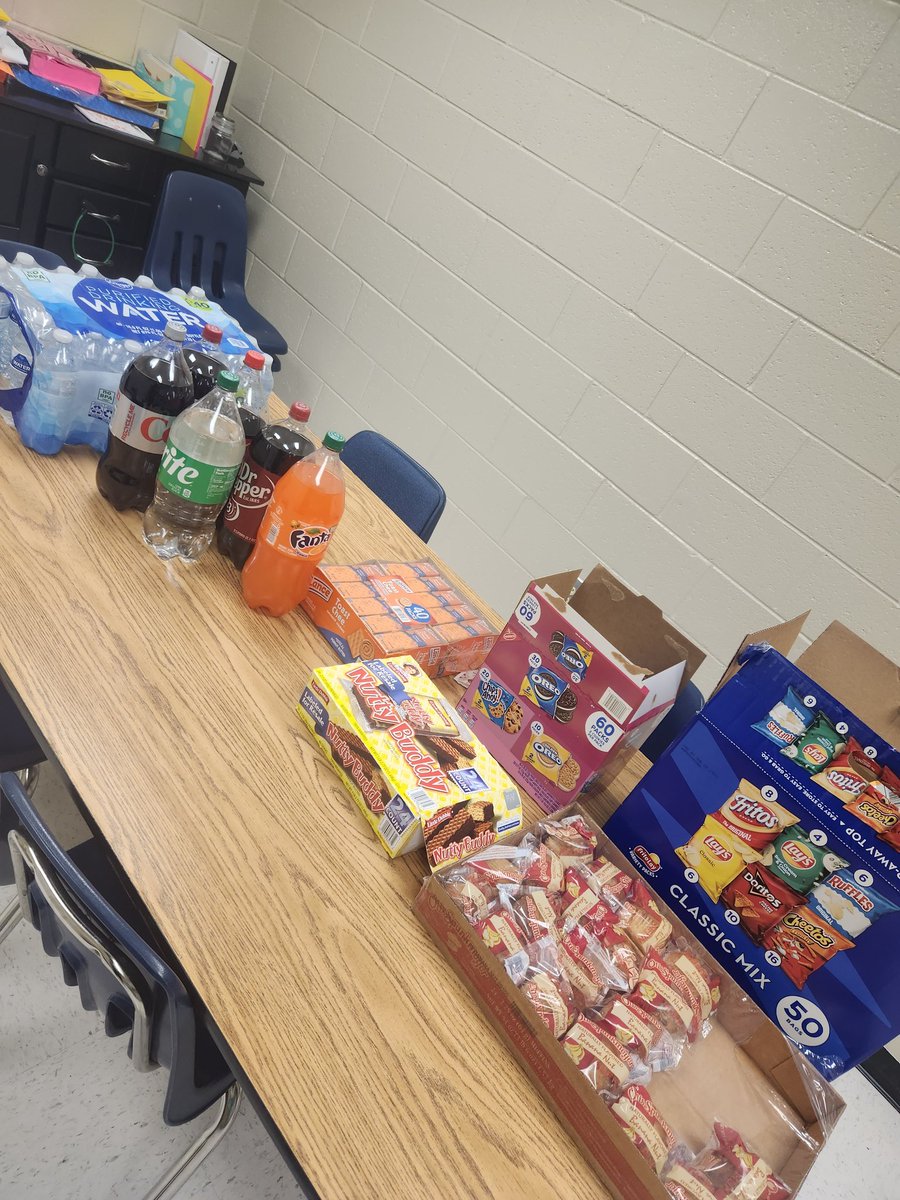 We have the BEST Partners in Ed. Thank you, Zion Baptist, for our snacks today. #ncssbethebest <a href="/Ohesap2/">#2</a>