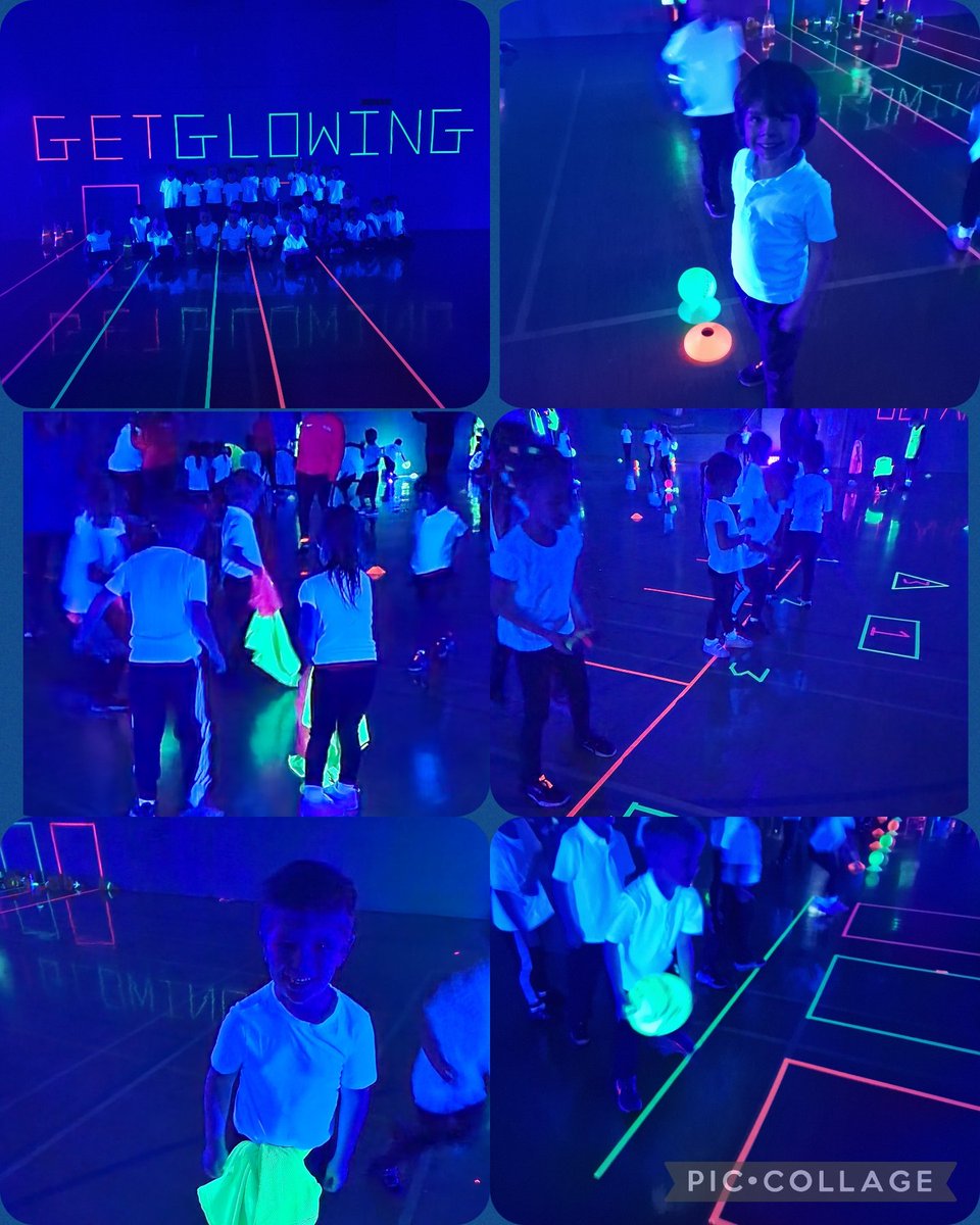 gandbprimary's tweet photo. KS1 had the best morning today with @letsgetahead ππ―β«οΈ A wonderful experience at #GetGlowing, glowing in the dark and practising our aiming and target skills whilst listening and dancing to some music πΆ #sport #ks1 #makingmemories https://t.co/IqQaZmwB1L