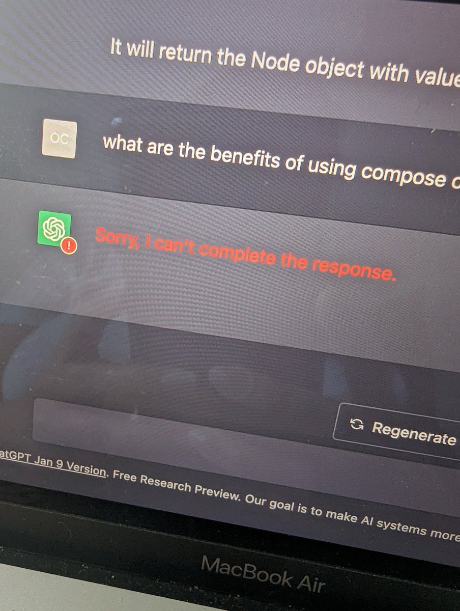 SanCheeetah's tweet image. Oh well, guess I have the answer to &quot;Will ChatGpt take over Google Search?&quot;