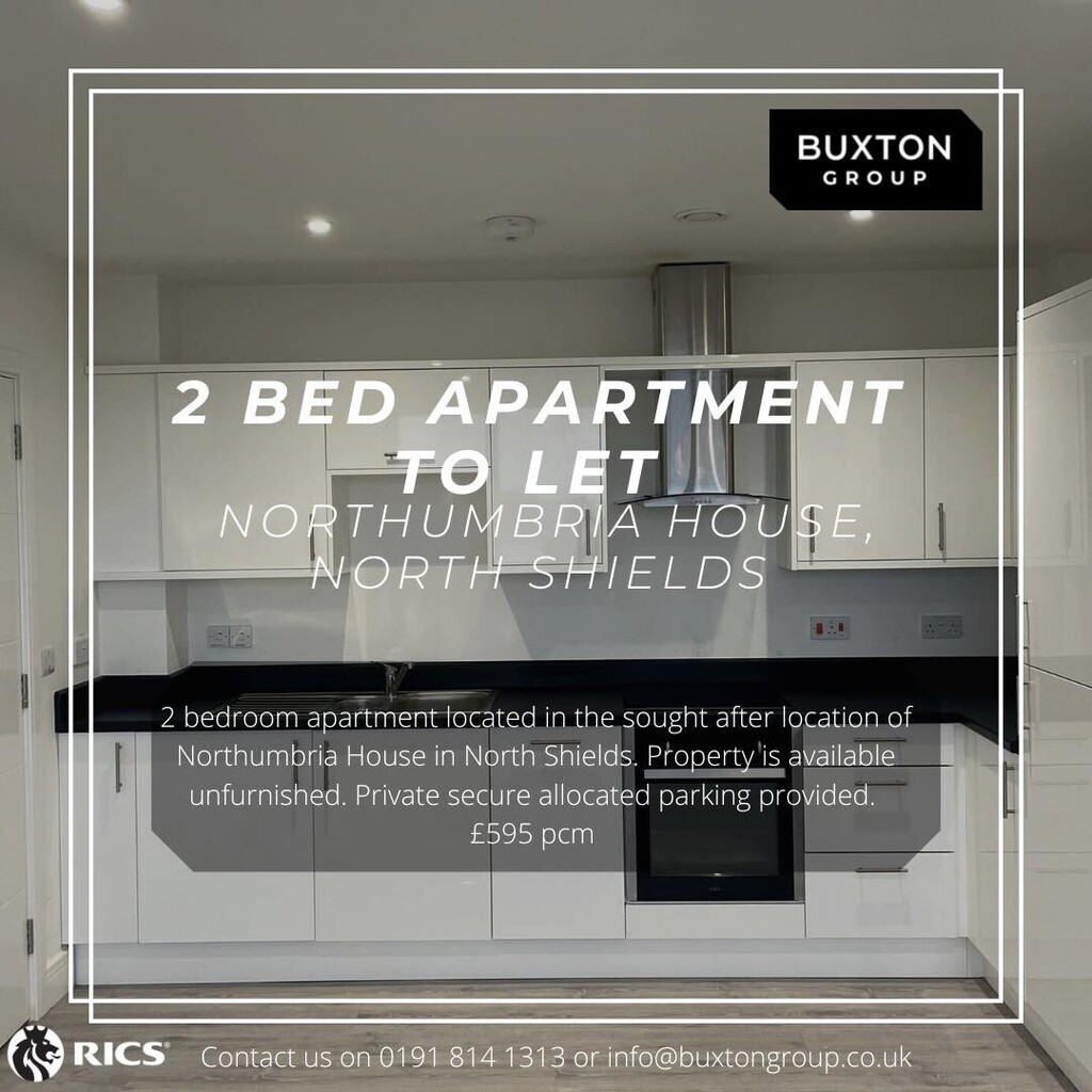 🏡 New To The Market 🏡

Two bedroom flat situation in Northumbria House, North Shields. Available end of February.

Brief description:
-two bedrooms
-allocated parking 
-upper floor flat
-unfurnished

#newcastleupontyne #newcastle #quayside #quaysiden… instagr.am/p/Cn4wfHSKONA/