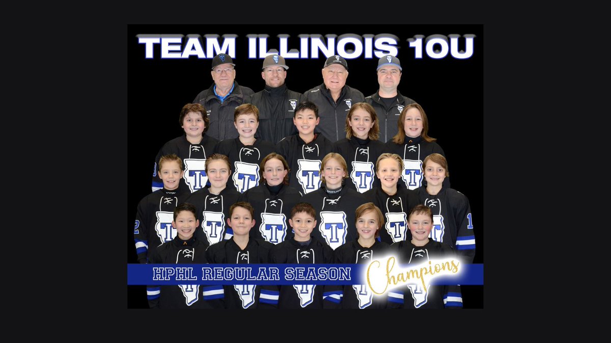 Congratulations to our 10U @HPHL_Hockey Regular Season Champions! These boys are currently ranked #2 in the country! Next up, HPHL League Playoffs! @AHAI_1