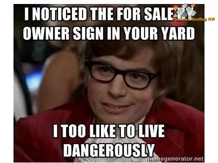 RoofingNW's tweet photo. LOL...good luck, but I'd hire a professional!  via: https://t.co/7UXOqIK69q https://t.co/1PsHSihkqL