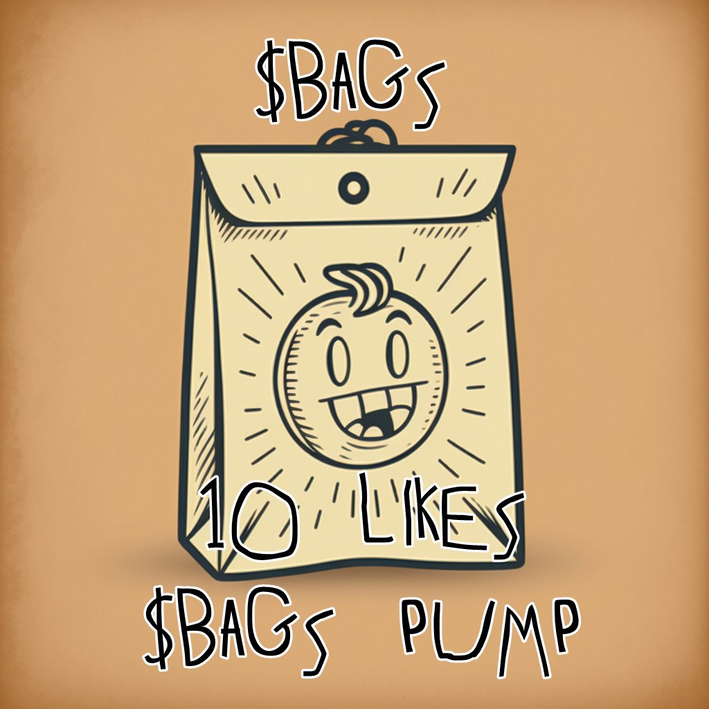 bags_inu's tweet photo. ARE YOU SLEEPING?! 

10 Likes to activate the $BAGS #BAGPUMP 

#SolanaAirdrops #SolanaGiveaways 

👇🏽👇🏽👇🏽👇🏽👇🏽💼💼💼💼💼 https://t.co/tdCaJ5tGe9