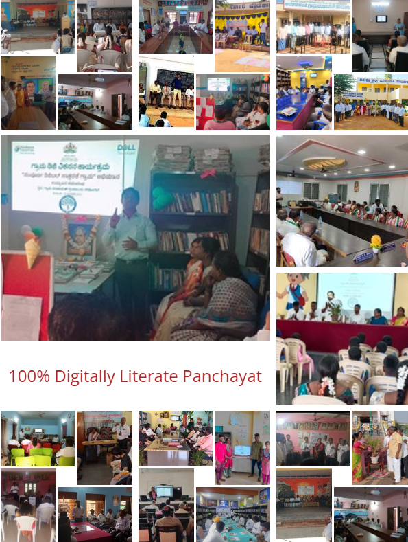 Every person in the age group 16-60yrs, in 35 Gram Panchayats (Villages) of Karnataka will be 100% digitally literate under our new initiative launched today with support from RDPR and <a href="/DellTech/">Dell Technologies</a> <a href="/ArchNeha/">Archna Sahai</a> <a href="/readingkafka/">Uma Mahadevan Dasgupta</a>