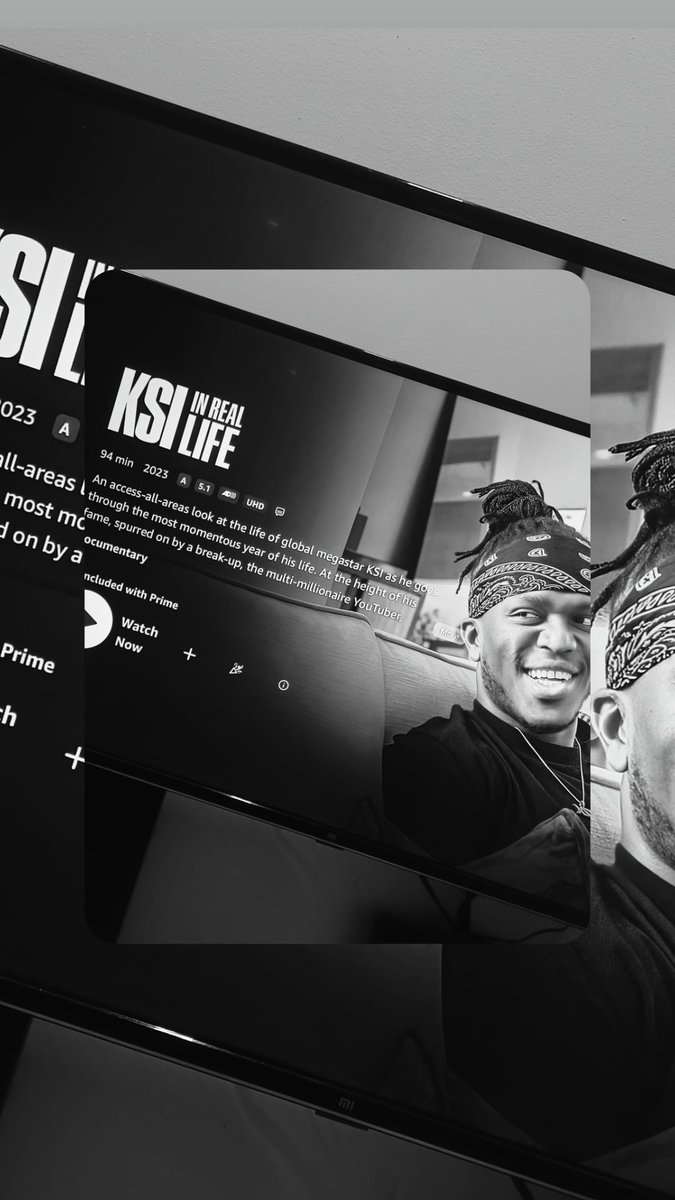 Nackb0Y's tweet photo. Enough to make a grown man cry
Love you JJ❤️
#KSI #KSIInRealLife #KSIDocumentary https://t.co/fh0BSbLa2J