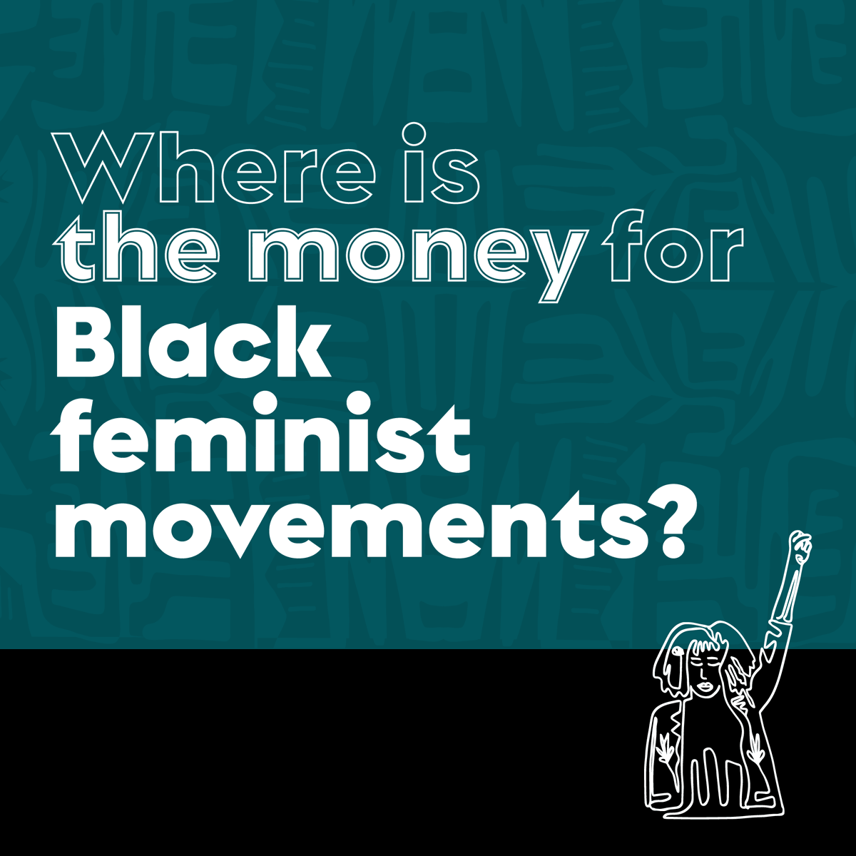When Black feminists win, global democracy wins. @GlobalFundWomen is proud to support @BlackFemFund on the release of their Open Letter to Philanthropy, a call to action to fund Black feminist movements. blackfeministfund.org #FundBlackFeminists