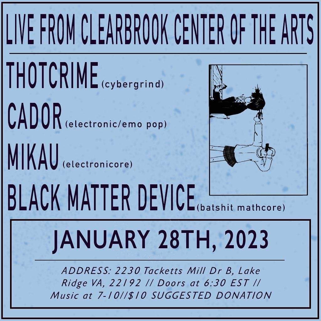 pulsesVA's tweet image. the homies are coming to our town and we need y’all to show out with us

on Friday @GraniteStateMD and @callingdownfire are throwing down and in the wake on Saturday @thotcrimeband, @mikauva, and @BlkMtrDvc are coming to bless and destroy.

a LOT of good music this weekend!! 💯