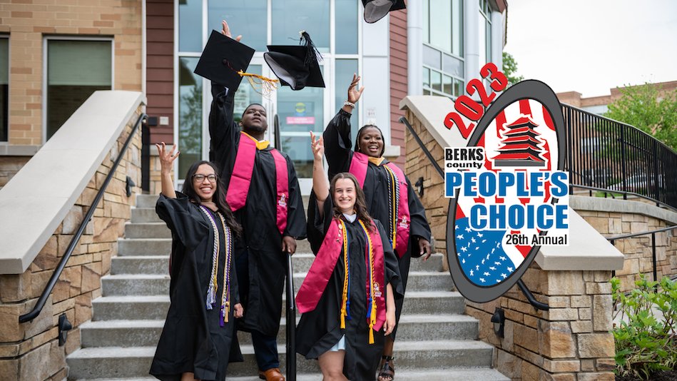 BREAKING NEWS | Alvernia earns the #BerksCounty People’s Choice Award for the third year in a row! Full story: ow.ly/A54p50MBmTQ