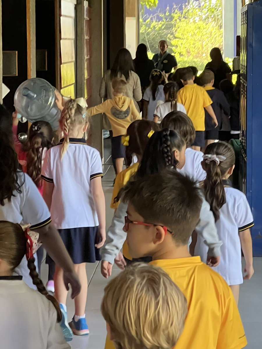 ELobsenz's tweet photo. “She must be so tired,” “does she have to do this every day?”, and “how does she have time for other activities?” were some of the student #reflections after a water walk and video of the reality for those without easy access to clean water #buildingempathy #experientiallearning https://t.co/3ssO7XPprR