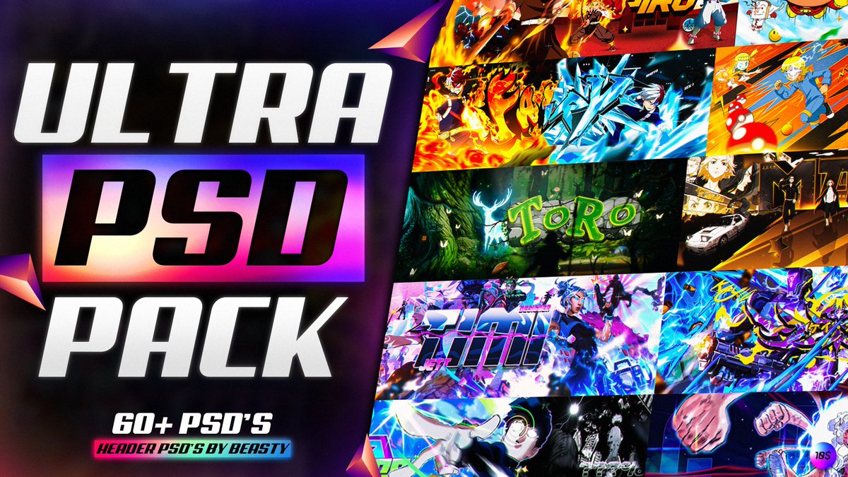 beasty1k's tweet photo. 🔥ULTRA PSD PACK🔥

‼ CONTAINS 60+ HEADER PSD'S‼

🔃 Free copy every 20 RT's 🔃

❤Free copy every 50 Likes ❤

🛒Buy Now! : https://t.co/e4j1I34S6o https://t.co/8cQdxRAOox