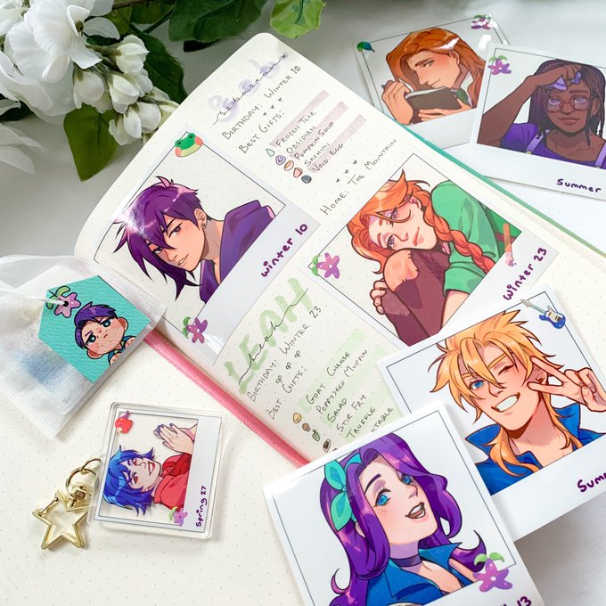 stardew valley polaroid merch restocks in 24 hours!!! 🥺🤲🌟 