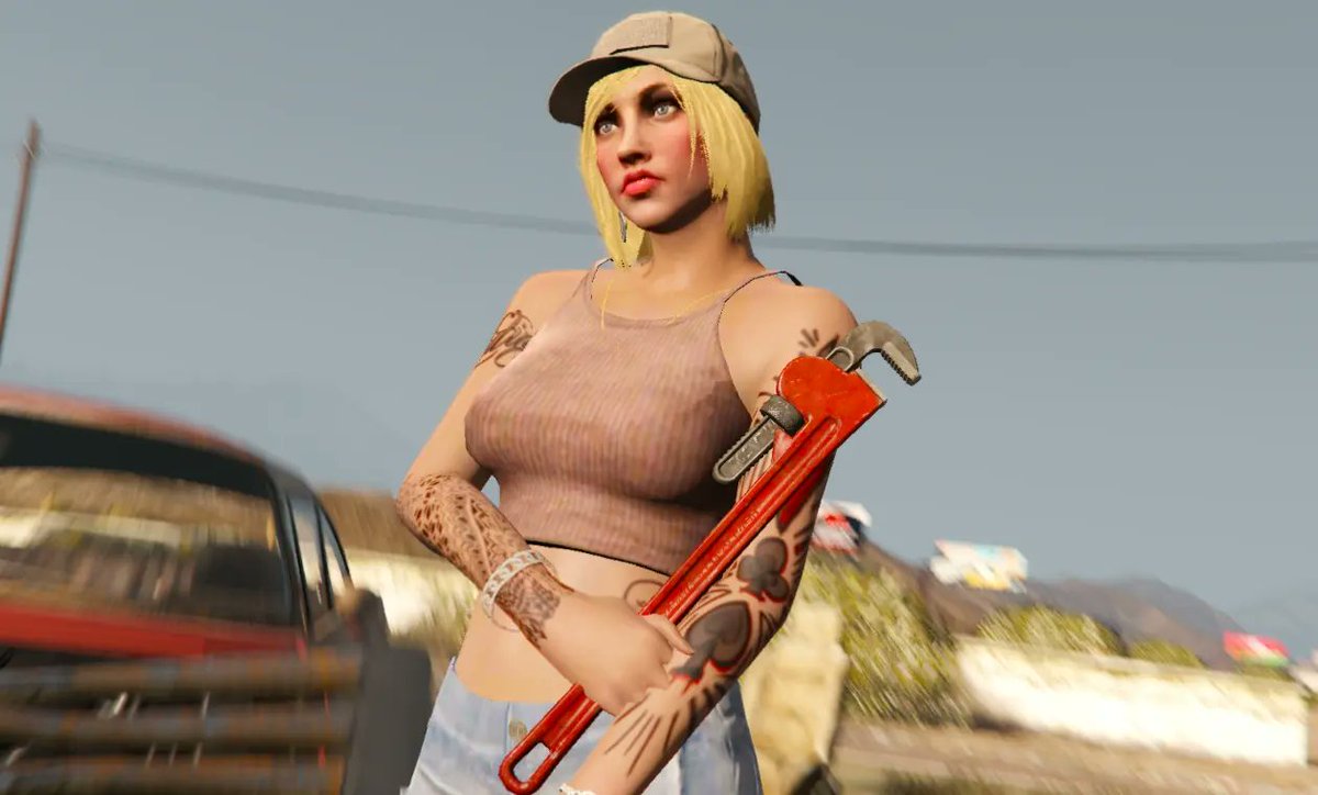 Nomad San Andreas 🏜️
_______
#GTAOnline 
_______
Phatney Anthony ❤️‍🔥