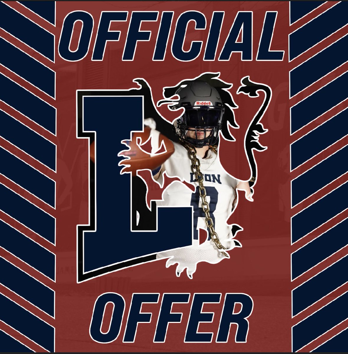 JanathyianMD's tweet image. #AGTG Extremely Blessed to Receive an Offer from @_Lyon_Football @CoachHerb1 @CoachRFreeland