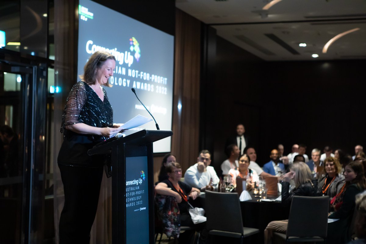 Know of an organisation or individual doing great things through tech for the Aussie NFP sector? If so, nominate them for an Australian Not-for-Profit Technology Award. Find out more in the Connecting Up Conference newsletter. #CU2023 #NFPTech23 email.connectingup.org/t/i-84445438BC…