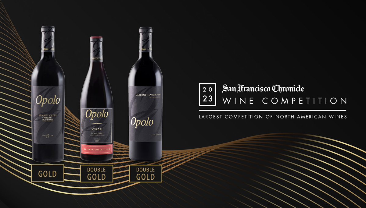 We are excited to share that Opolo earned two Double Gold medals as well as a Gold Medal at the prestigious 2023 <a href="/SFChronWineComp/">SFChronicleWineComp</a>. Read more in our blog below! 

opolo.com/opolo-strikes-…