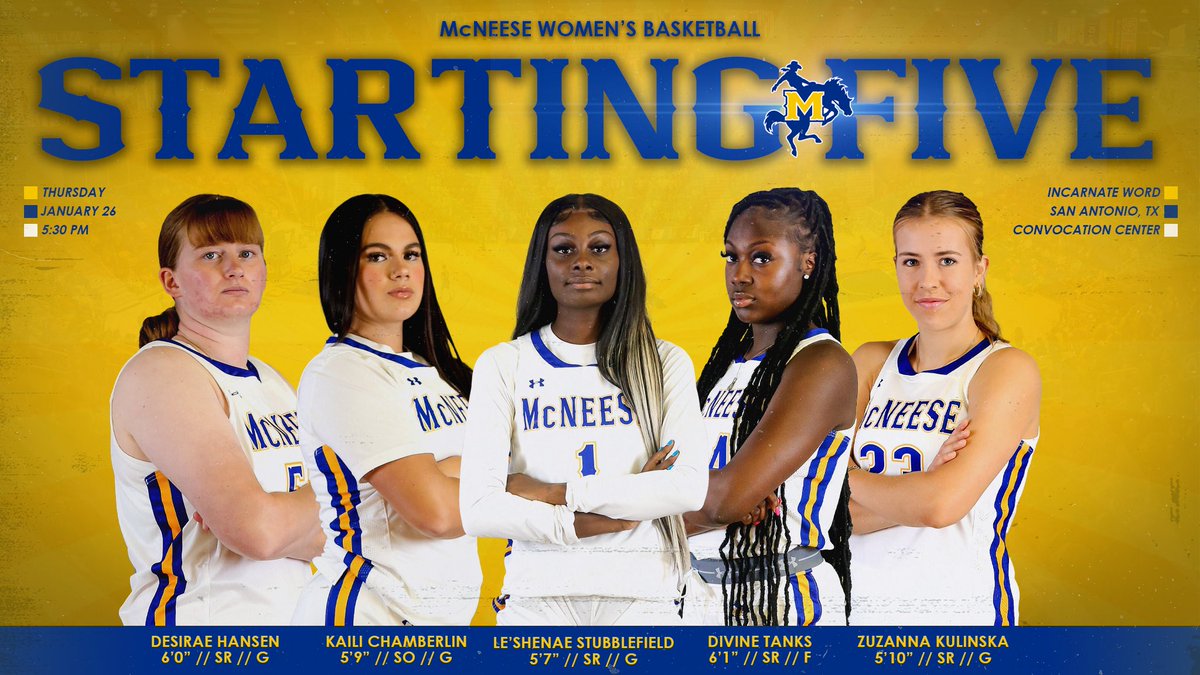 First 5 on the floor tonight.