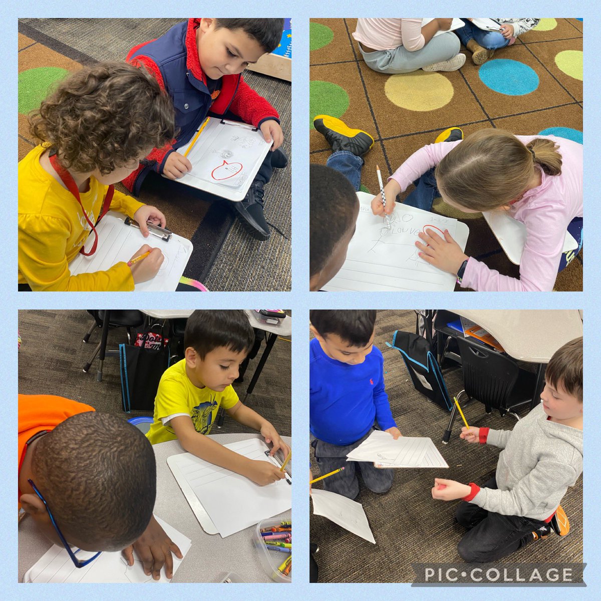 Making our writing interesting with speech bubbles 💬 <a href="/CFISDHolmsley/">Holmsley Elementary</a>