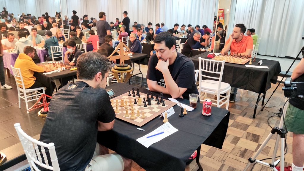 FLORIPA CHESS OPEN tem Fier e Krikor pelo xadrez brasileiro