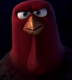 Red_BlackOTD's tweet photo. Today's red and black character of the day is Jake from Free Birds! https://t.co/VZEhc9hHpG