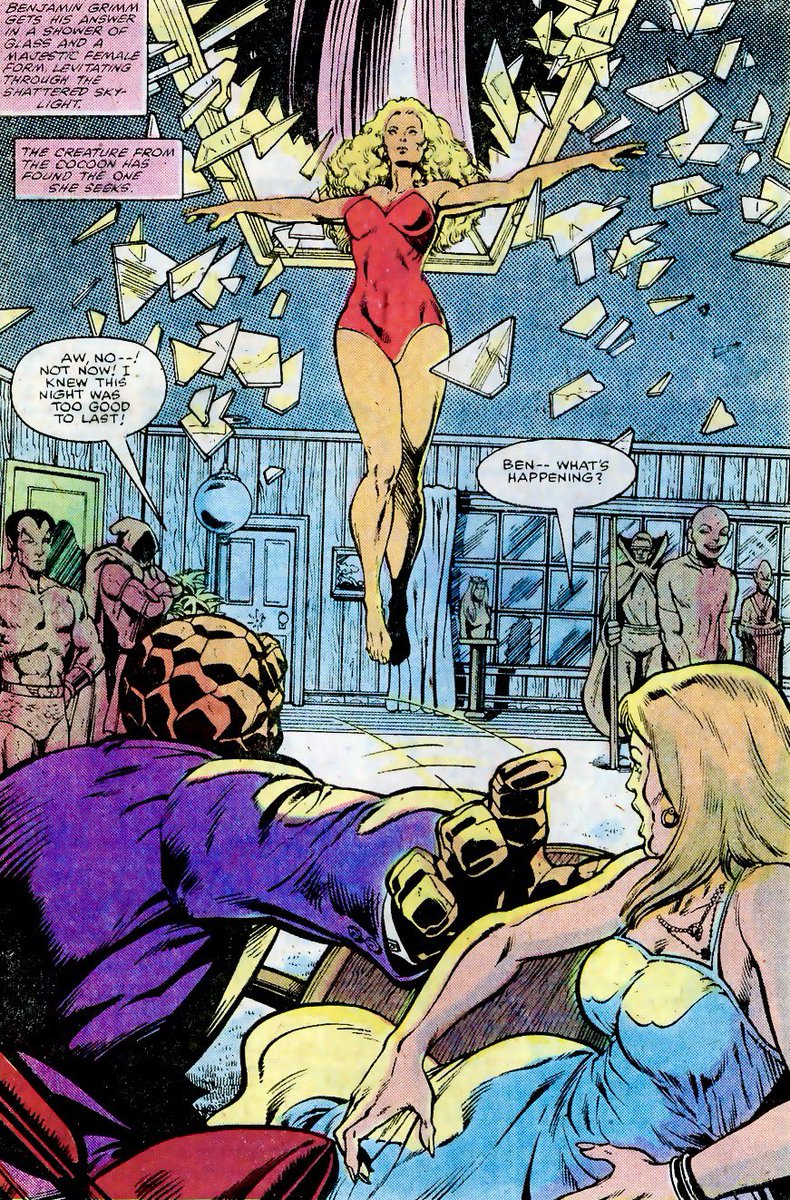 dano_cosmic's tweet photo. For those getting all wacky about a female #AdamWarlock, we have seen #Her already (later #Kismet and #Ayesha). Have to read the new mini to find out about #EveWarlock.
✨
Marvel Two-In-One #61 (Vol. 1, 1980)
W-#MarkGruenwald,A-#JerryBingham,I-#GeneDay,C-#BenSean,C-#JoeRosen https://t.co/e3ZNOTYLUU