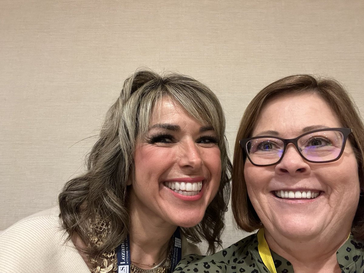 LesliLaughter's tweet image. Zandra Jo and Lesli Jo - supts who both love kids. My new sister! Enjoying ACSA and learning how to be better leaders. #SisterSupts #plan4learning #806technologies @zjgalvan