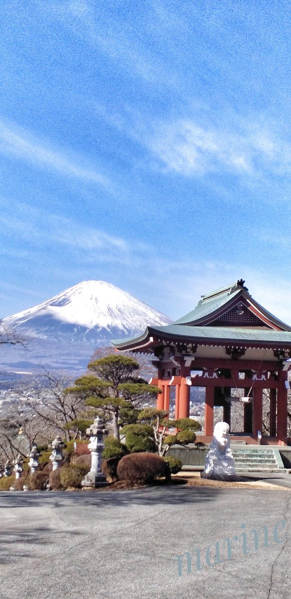 🗻富士山通信🗻 ❇1/27金曜日❇ おはようございます😊 今日は昼過ぎから 雪予報がでてます⛄ 積もるかなぁ❄❄❄ 凍結や積雪 お足元にご注意を 車の運転なども お気をつけて おすごしくださいね🍀 🗻昨日撮影🗻 ＃富士山