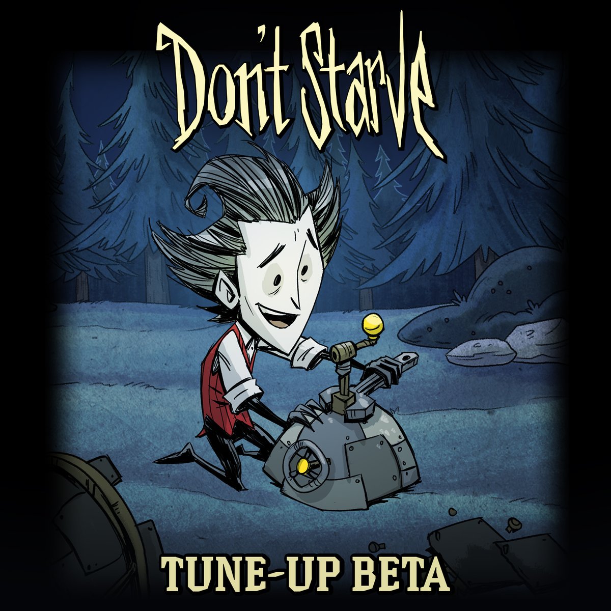 klei's tweet photo. PSA for original #DontStarve players. Surprise! We just released a huge tune-up patch 🛠️

This is now in Beta for public testing on PC before we put it live on ALL versions of Don't Starve once it's ready. 

The list of tweaks is substantial! Details here:
https://t.co/rx7DC0aPzY https://t.co/5KNOPggDNS