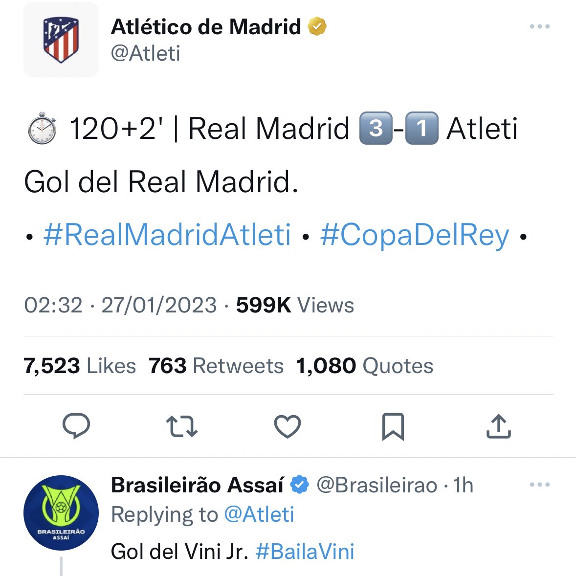 theMadridZone's tweet photo. Atléti’s official account. 🤦‍♂️ https://t.co/4lOJuqW8Gm