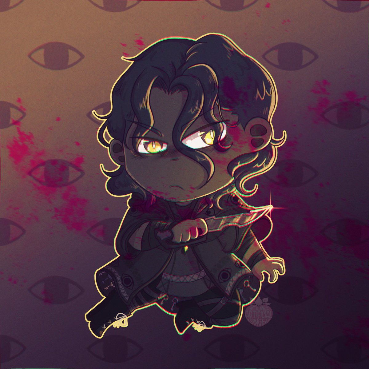 cybercryptid's tweet photo. Mr. Zelkov Fire Emblem 😳
Okay but for real I love love his character, it’s so good!! 👀
#FireEmblemEngage #fireemblem #zelkov #chibi #cartoon https://t.co/lmSGx4DGmZ